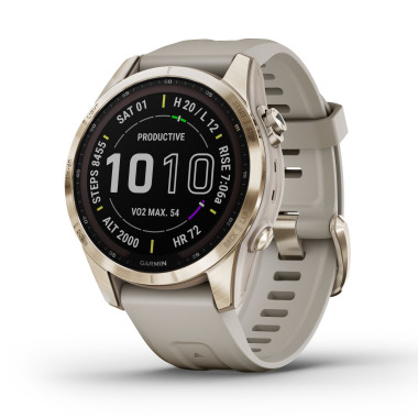 Quarzwerk, Garmin fēnix® 7S Sapphire Solar
