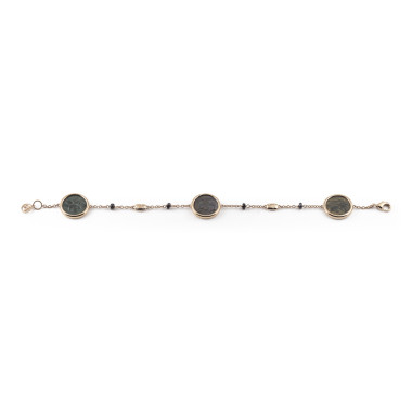 Armschmuck, Roségold, Al Coro La Piazza Armband