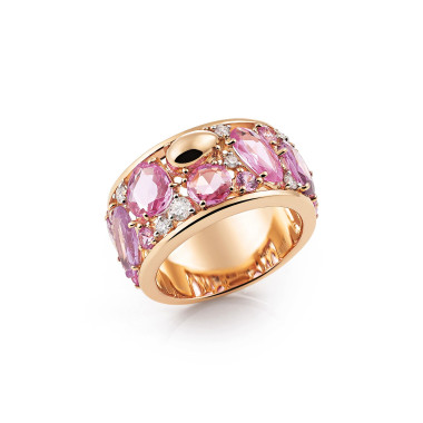 Ringe, Roségold, Al Coro Candy Ring