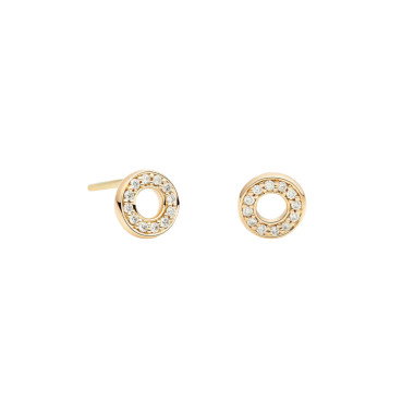         Gelbgold, Ohrringe, Bron Joy Ohrschmuck