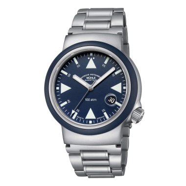 Unisex, Automatik, Mühle Glashütte S.A.R. Rescue-Timer Nautikblau