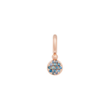 Halsschmuck, Roségold, Bron Stardust Anhänger
