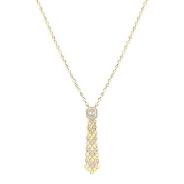         Gelbgold, Halsschmuck, Messika D-Vibes Halskette