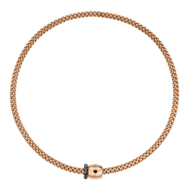         Roségold, Halsschmuck, FOPE Solo Flex'it Halskette