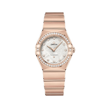 Damenuhr, Quarzwerk, Omega Constellation