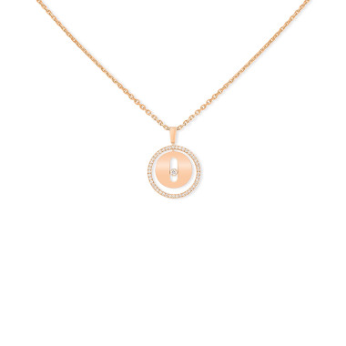Halsschmuck, Roségold, Messika Lucky Move PM Collier