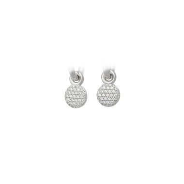         Weißgold, Ohrringe, Bron Stardust Ohrschmuck