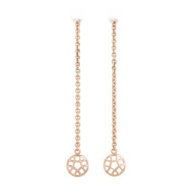         Roségold, Ohrringe, Bron Toujours Ajour Ohrschmuck