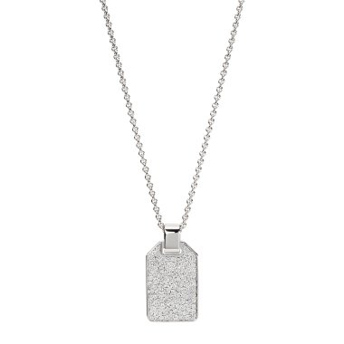 Halsschmuck, Platin, Schmuckwerk Halskette Meine Welt