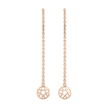        Roségold, Ohrringe, Bron Toujours Ajour Ohrschmuck
