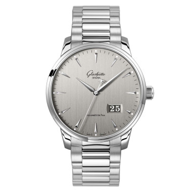 Damen- und Herrenuhr, Automatik, Glashütte Original Senator Excellence Panoramadatum