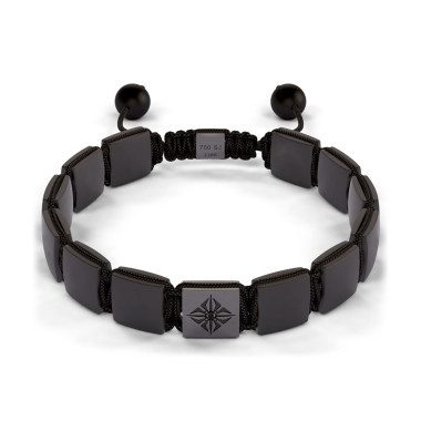 Armschmuck, Weißgold, Shamballa Jewels Lock Armband
