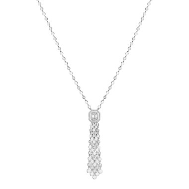         Weißgold, Halsschmuck, Messika D-Vibes Halskette