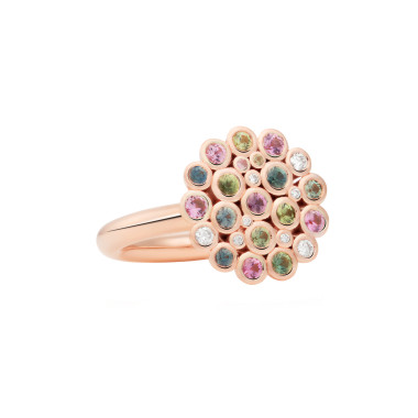         Roségold, Ringe, Bron Confetti Ring