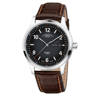 Damen- und Herrenuhr, Automatik, Mühle Glashütte Lunova