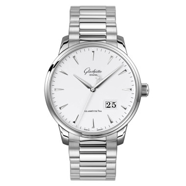 Damen- und Herrenuhr, Automatik, Glashütte Original Senator Excellence Panoramadatum