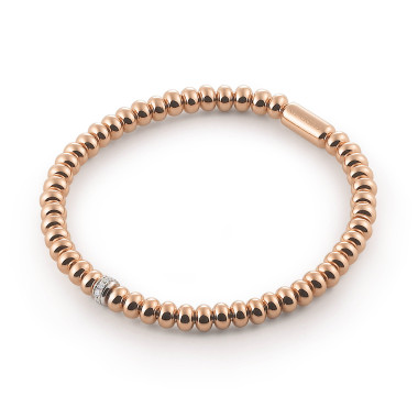 Armschmuck, Roségold, Al Coro Stretchy Armband