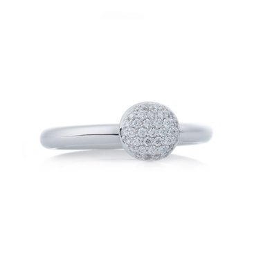 Ringe, Weißgold, Bron Stardust Ring
