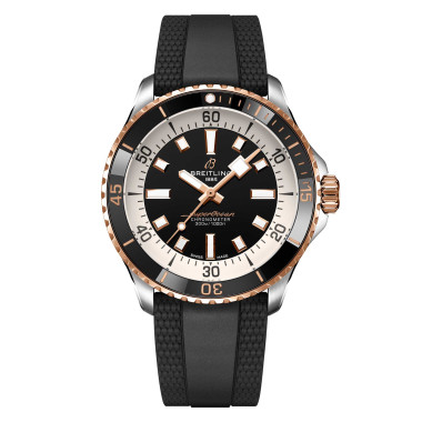 Damen- und Herrenuhr, Automatik, Breitling Superocean Automatic 42