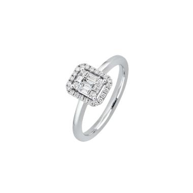 Ringe, Weißgold, Juwelier Jasper Schmuck Crivelli Brillantring