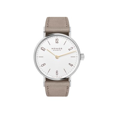 Damenuhr, Handaufzug, NOMOS Glashütte Tangente 33 Duo