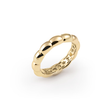 Ringe, Gelbgold, Al Coro La Piazza Ring