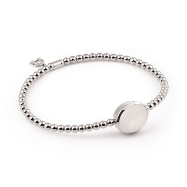 Armschmuck, Weißgold, Al Coro Stretchy Armband