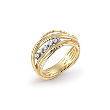 Ringe, Gelbgold, Annamaria Cammilli Seta Ring