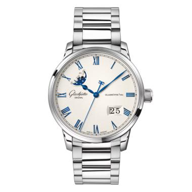 Unisex, Automatik, Glashütte Original Senator Excellence Panoramadatum Mondphase