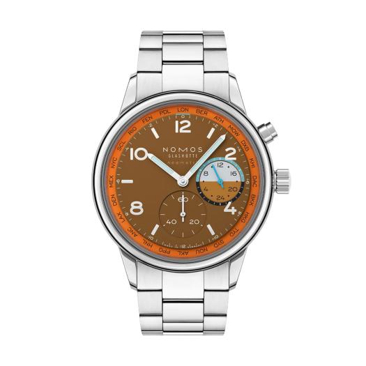 NOMOS Glashütte - Club Sport Neomatik Weltzeit Canyon