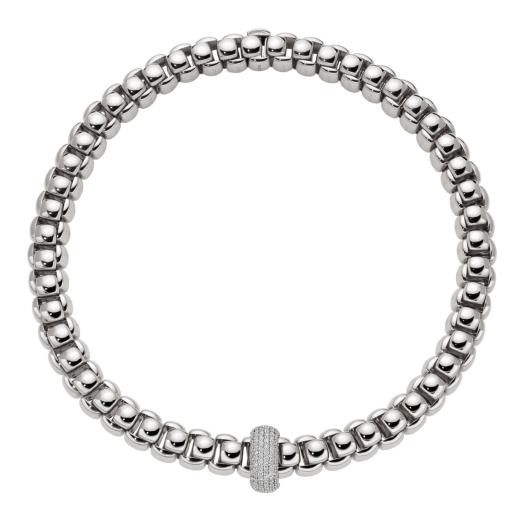 FOPE - Luna Halskette mit Pavé Diamanten