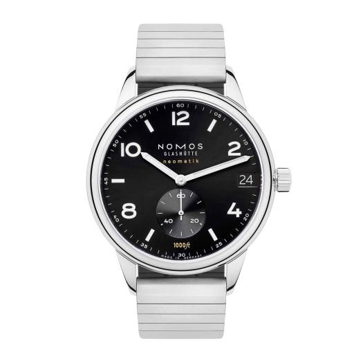 NOMOS Glashütte - Club Sport neomatik 42 Datum schwarz