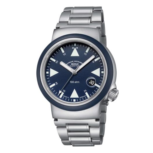Mühle Glashütte - S.A.R. Rescue-Timer Nautikblau