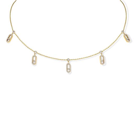 Messika - Move Uno Choker Kette mit Quasten