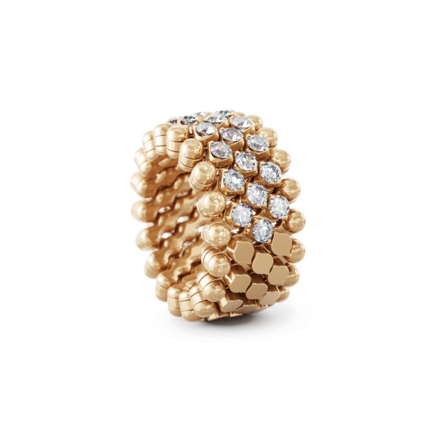         Roségold, Ringe, Serafino Consoli Brevetto Multi-Size Ring