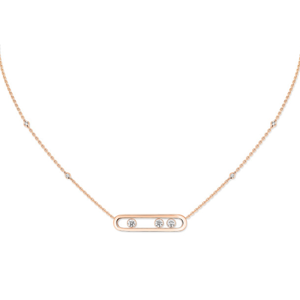         Roségold, Halsschmuck, Messika Move Classique Halskette