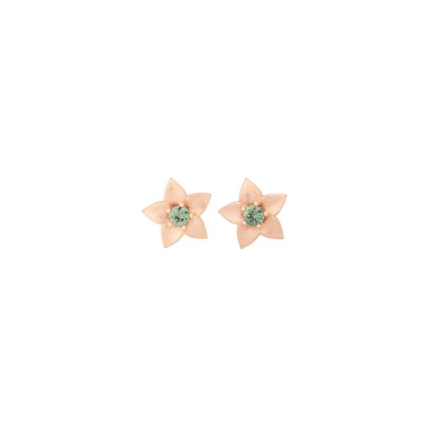         Roségold, Ohrringe, Bron Poppy Ohrschmuck