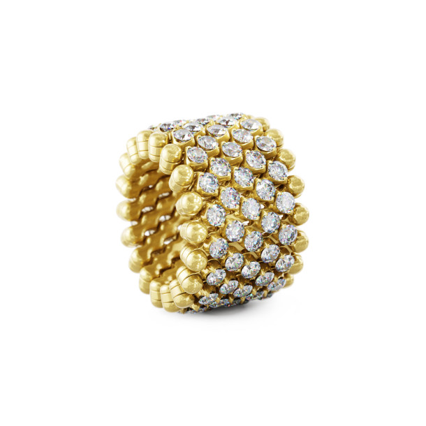         Gelbgold, Ringe, Serafino Consoli Brevetto Multi-Size Ring