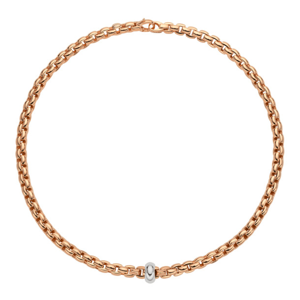         Roségold, Halsschmuck, FOPE Eka Flex'it Collier