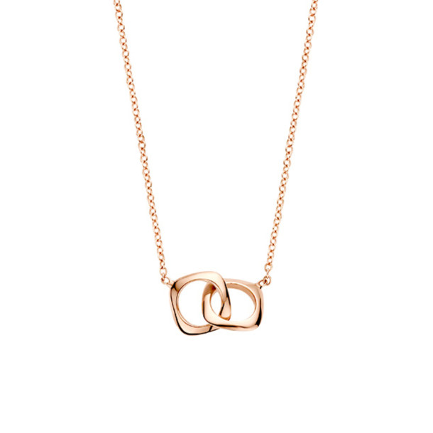         Roségold, Halsschmuck, Bigli Elements Halskette
