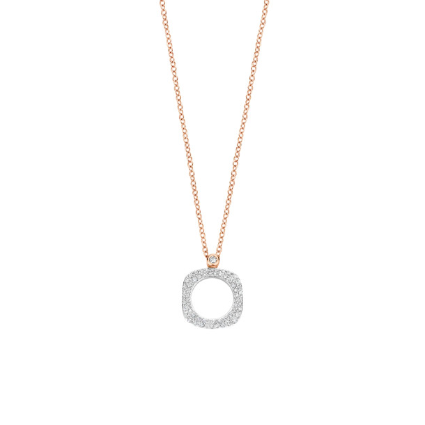         Weißgold, Halsschmuck, Bigli Elements Anhänger mit Kette