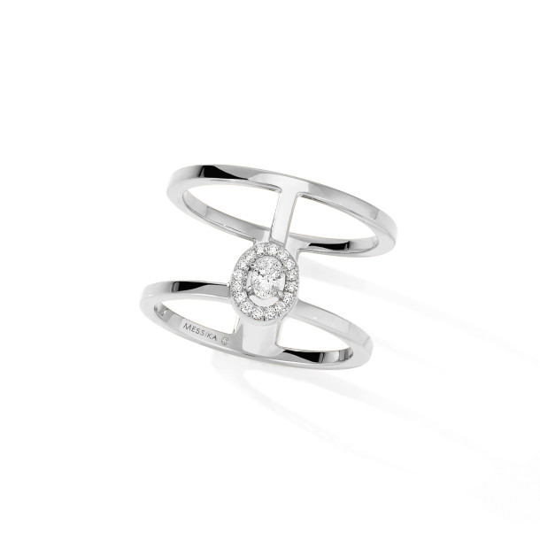         Weißgold, Ringe, Messika Glam'Azone 2 Rows Ring