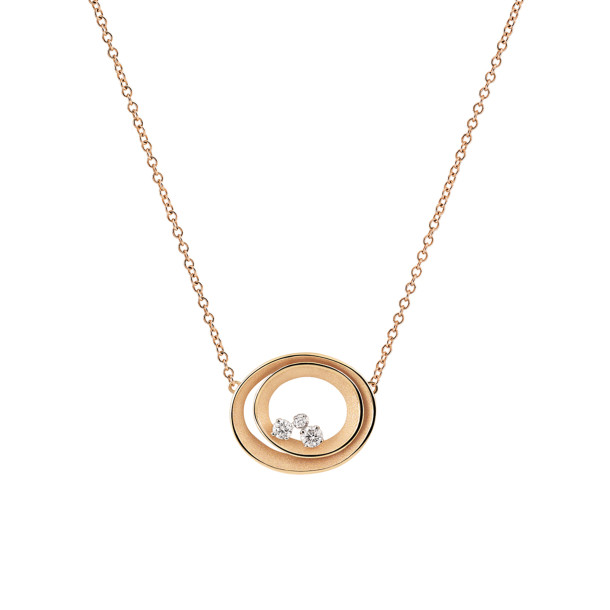         Roségold, Halsschmuck, Cammilli Dune Solar Collier