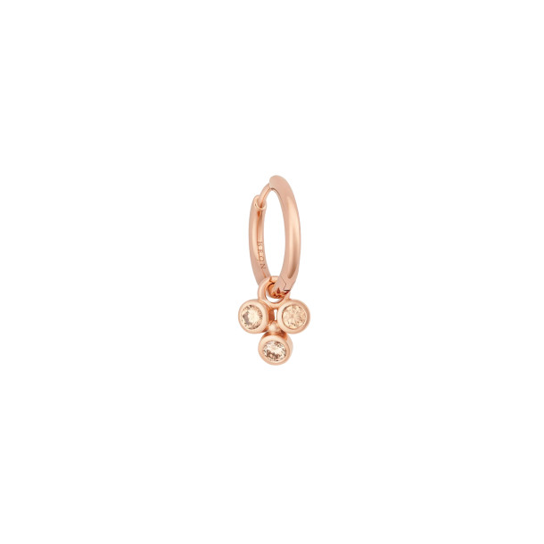         Roségold, Ohrringe, Bron Confetti Ohrschmuck (Einzelstück)