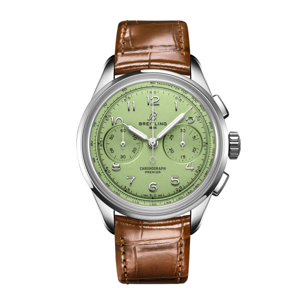         Handaufzug, Breitling Premier B09 Chronograph 40