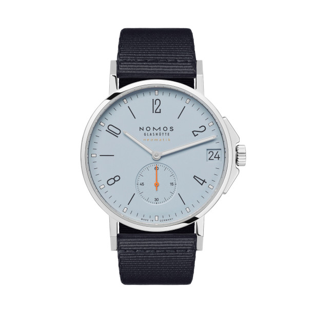         Automatik, NOMOS Glashütte Ahoi neomatik 38 Datum sky