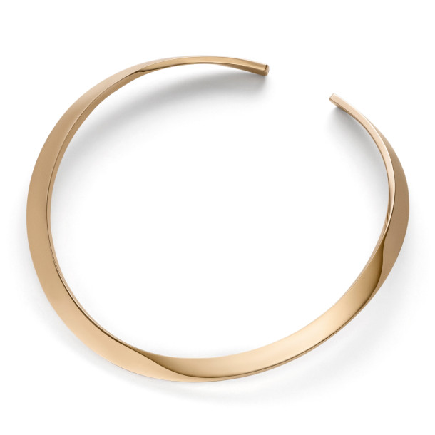         Roségold, Halsschmuck, IsabelleFa Halsreif "Flix.Flex Oval 7"