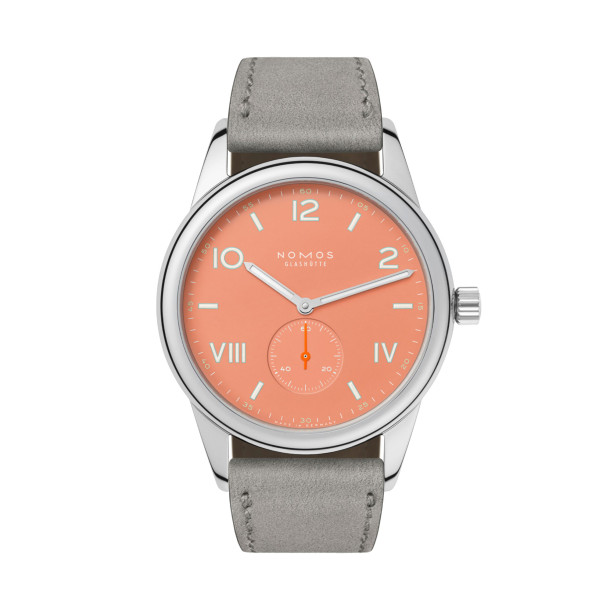         Handaufzug, NOMOS Glashütte Club Campus 38 cream coral