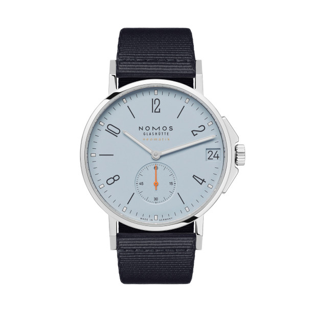         Automatik, NOMOS Glashütte Ahoi neomatik 38 Datum sky