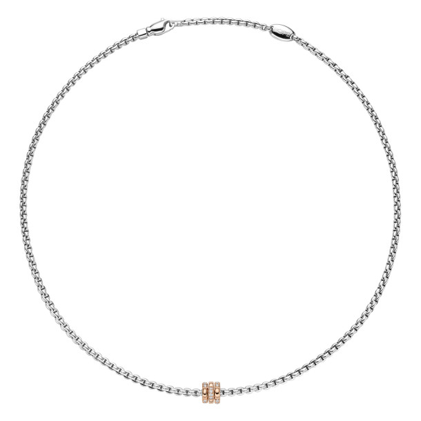         Roségold, Halsschmuck, FOPE Eka Flex'it Collier